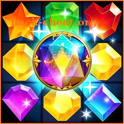 Mystic Gems :  Magic Jewels Match3 icon