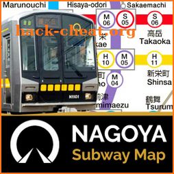 Nagoya Subway Map Offline Upda icon