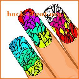 Nails Color by Number: Girls Fashion Coloring Book icon