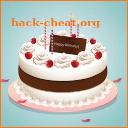 Name & Photo on Birthday cake - Status & Greetings icon