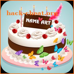 Name Art On Birthday Cake: Focus Filter Maker App icon
