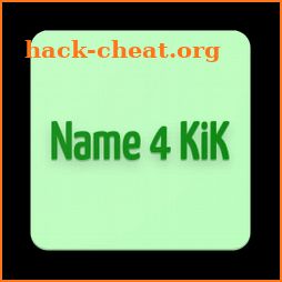 Name For KiK icon