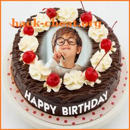 Name Photo On Birthday Cake - Birthday Photo Frame icon