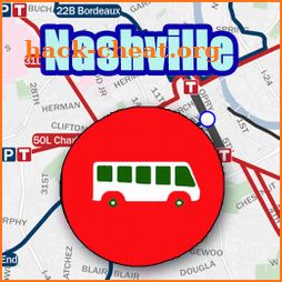 Nashville Bus Map Offline icon