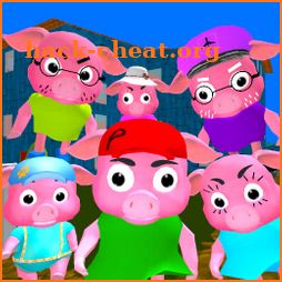 Neighbor Piggy. Obby Family Escape 3D icon