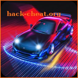 Neon Car Racing Game 2018 – High Speed Rider icon