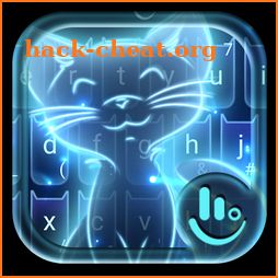 Neon Cat Keyboard Theme icon