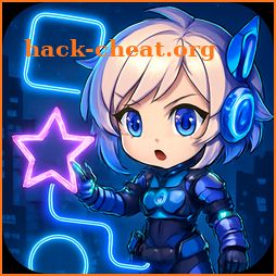 Neon Circuit: Virtual Grid icon