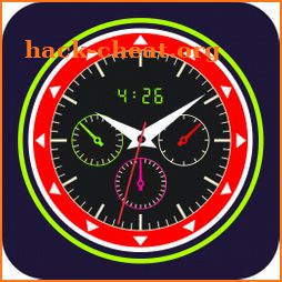 Neon clock: Neon Night Clock icon