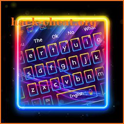 Neon Color Light keyboard icon