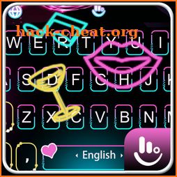 Neon Colorful Keyboard Theme icon