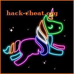 Neon Draw - Glow Doodle Art icon