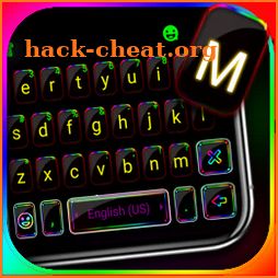 Neon Flash Keyboard Theme icon