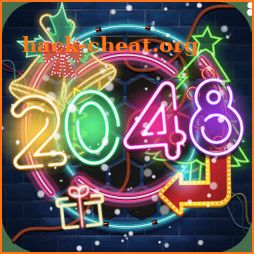 Neon Fun Card - Merge 2048 icon