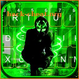 Neon Green Purge Man Keyboard Theme icon