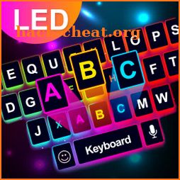 Neon LED Keyboard - RGB Lighting Colors icon