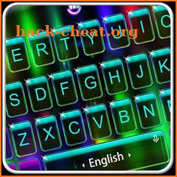 Neon Lights Keyboard Theme icon