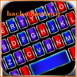Neon Metal Color Keyboard Background icon