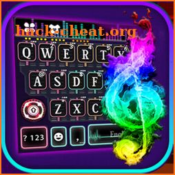Neon Music Dj 2 Keyboard Theme icon