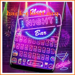 Neon Night Bar keyboard icon