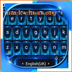 Neon Tech Keyboard Theme icon