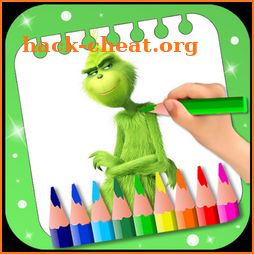 New Coloring Book For Grinch icon