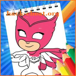 New 🎨 Coloring Book For Pj Heroes Masks 2020 Free icon