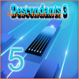 New Descendants 3 Piano Tiles icon