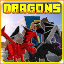 New Dragons - Dragon Mounts Mod Addon For Craft icon