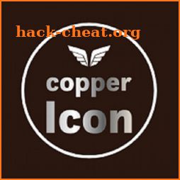 New HD Copper Iconpack theme Pro icon