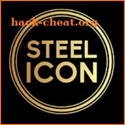 New HD Steel Iconpack theme Pro icon
