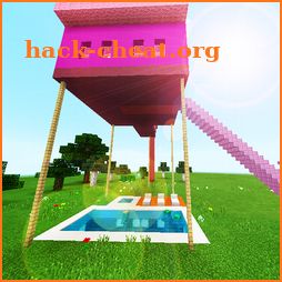 New Pink House Game for Girls МСPЕ icon