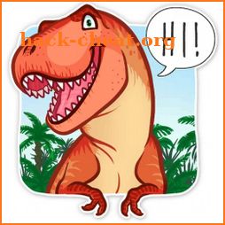 New WAStickerApps - Dinosaur Stickers For Chat icon