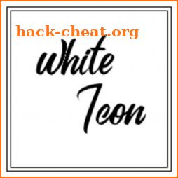 New White Iconpack theme Pro icon