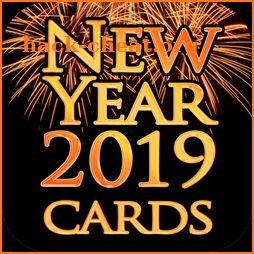 New Year 2019 Cards icon