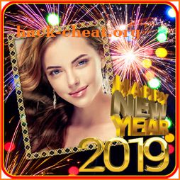 New Year 2019 Photo Frames,New Year Greetings 2019 icon