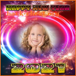 New Year 2021 Photo Frame icon
