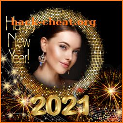 New Year 2021 Photo Frames , 2021 Greetings Wishes icon