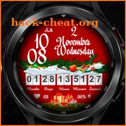 New Year and Christmas Timer icon