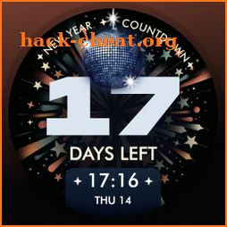 New Year Countdown Watch Face icon