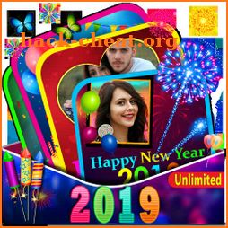 New Year Photo Frame 2019 - Unlimited icon