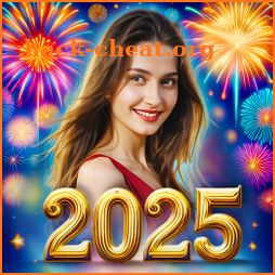 New Year Photo Frame 2025 icon