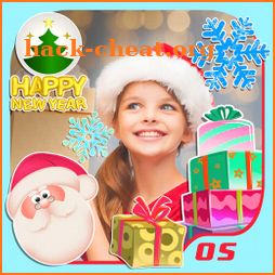 New Year Photo Stickers icon