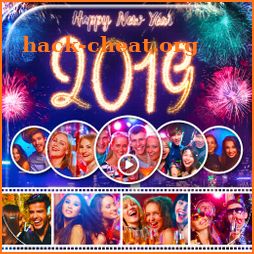 New Year Video Maker With Music - Happy New Year icon