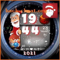 New Year Watch face icon