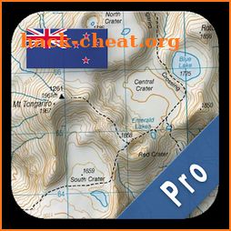 New Zealand Topo Maps Pro icon