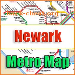 Newark USA Metro Map Offline icon