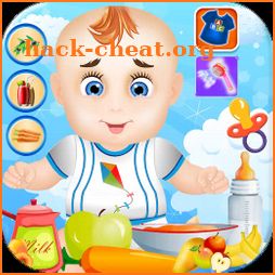 Newborn Baby Nursery Care Game icon