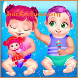 Newborn Baby Twins:Baby sitter & Baby daycare game icon