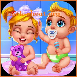 Newborn Sweet Baby Twins 2: Baby Care & Dress Up icon